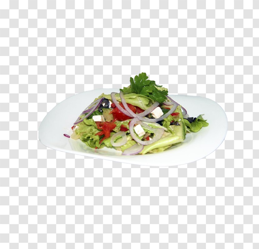 Salad Vegetarian Cuisine Plate Platter Leaf Vegetable Transparent PNG