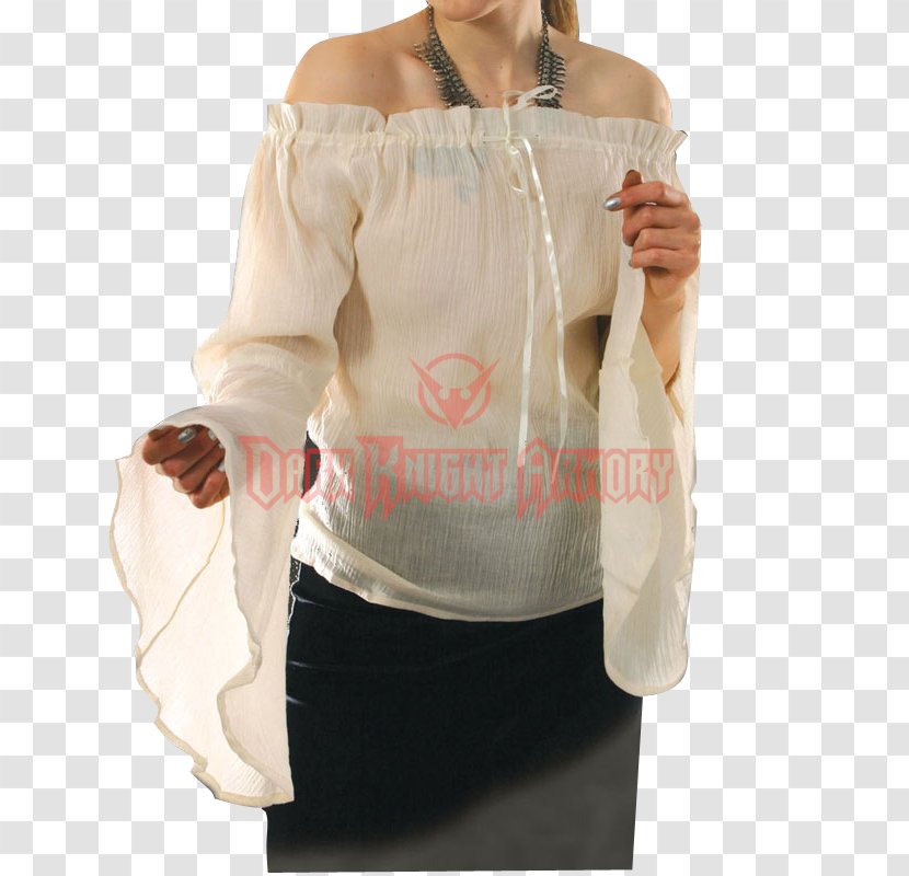 Blouse Sleeve English Medieval Clothing Poet Shirt Transparent PNG