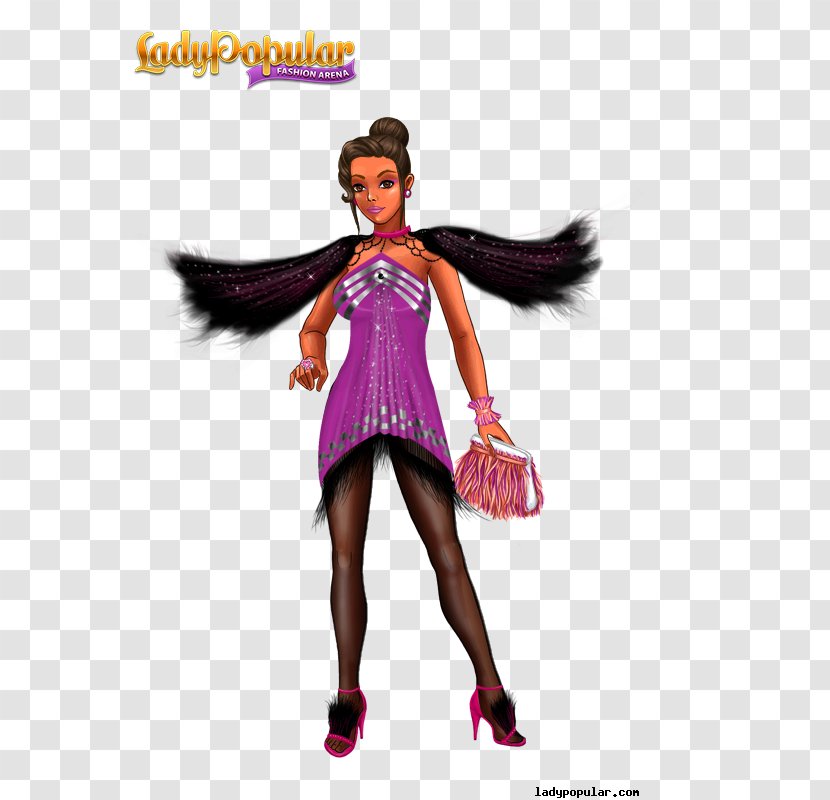 Lady Popular Fashion Game Dress - Martenitsa Transparent PNG