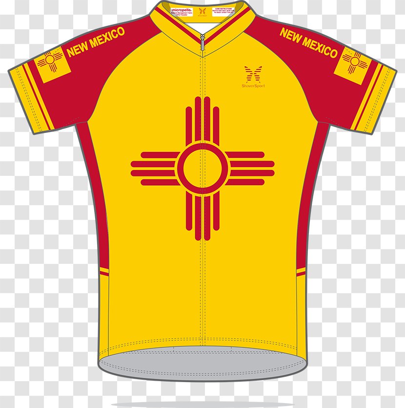 Flag Of New Mexico Clovis Zia Pueblo State - T Shirt Transparent PNG