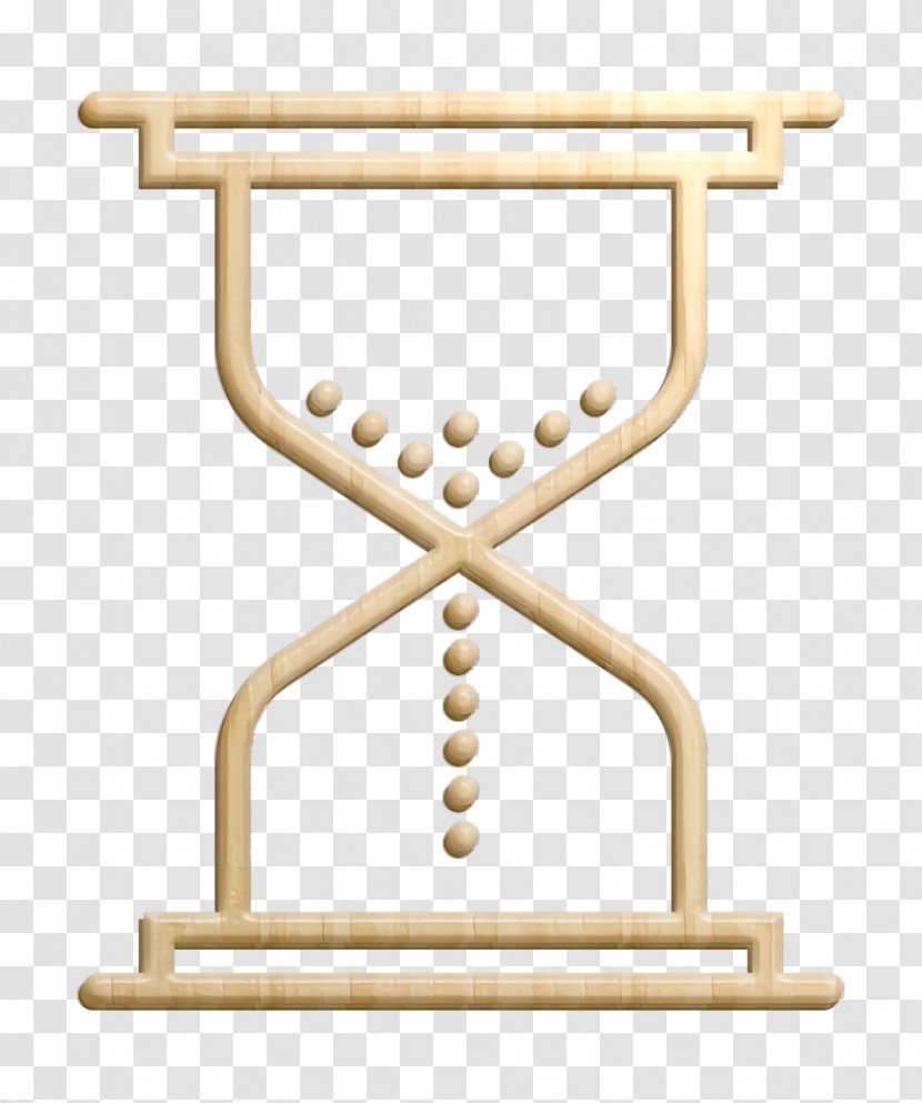 Hourglass Icon Time Essential Set - Furniture Table Transparent PNG