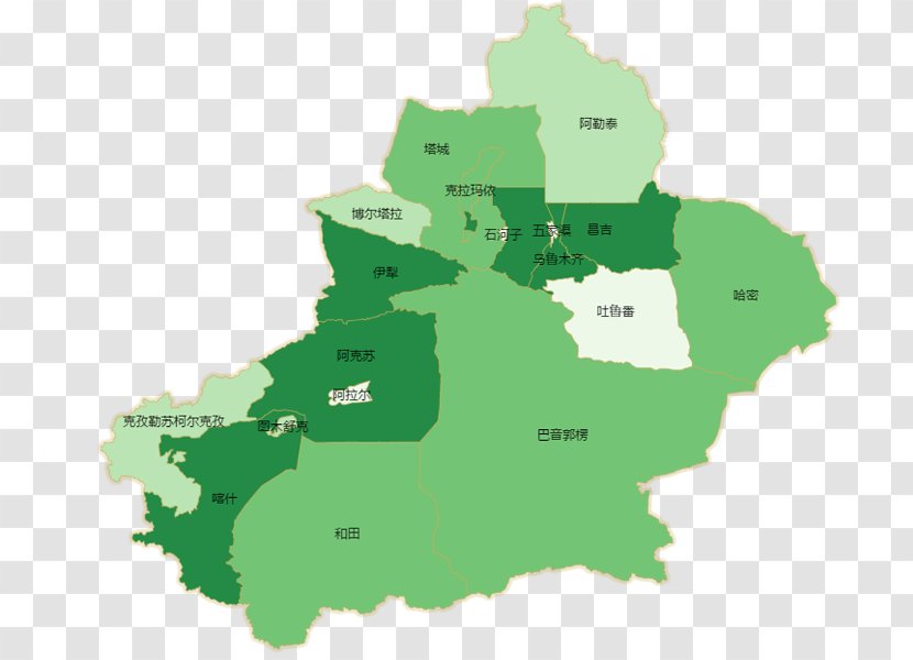Xinjiang Qing Dynasty Taiping Rebellion Heavenly Kingdom Autonomous Regions Of China - Maharani - Arzt Map Transparent PNG