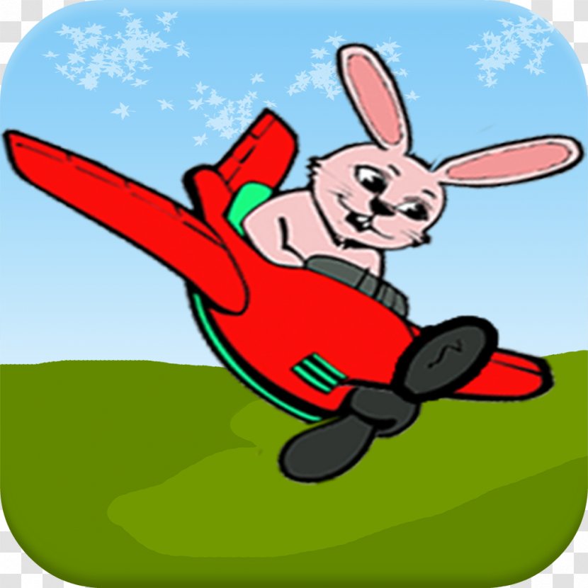 Airplane Drawing Clip Art - Rabbit - Easter Bunny Transparent PNG