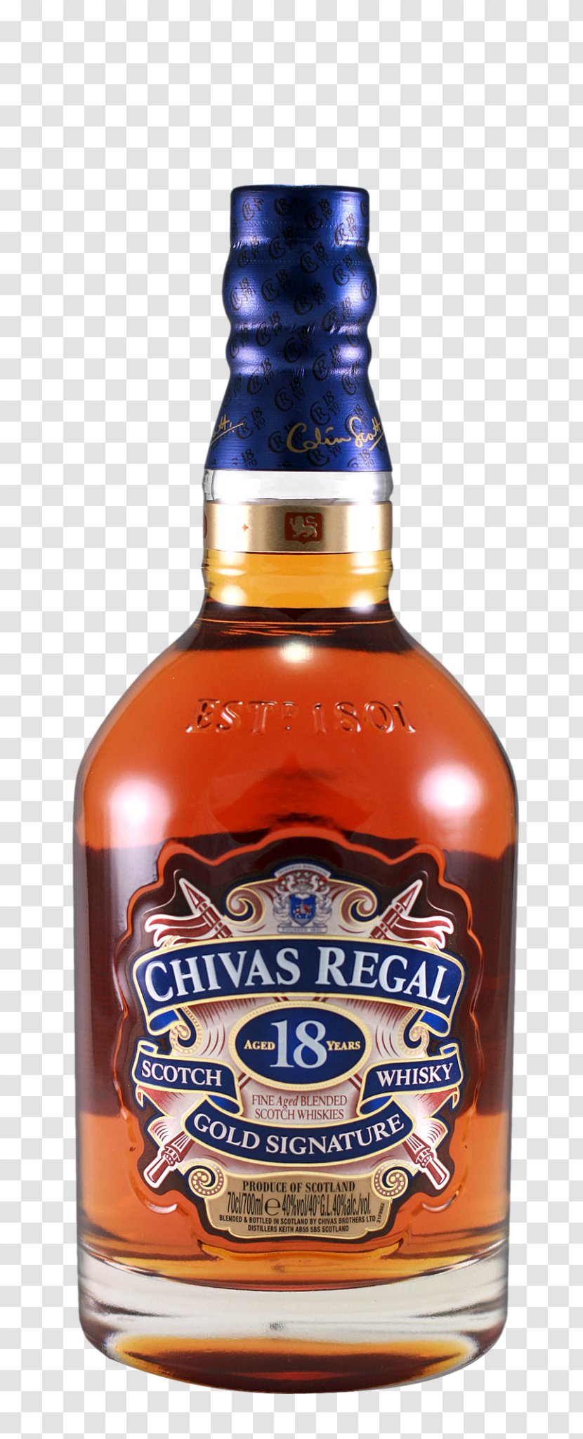 Chivas Regal Scotch Whisky Blended Whiskey Single Malt - Logo Transparent PNG