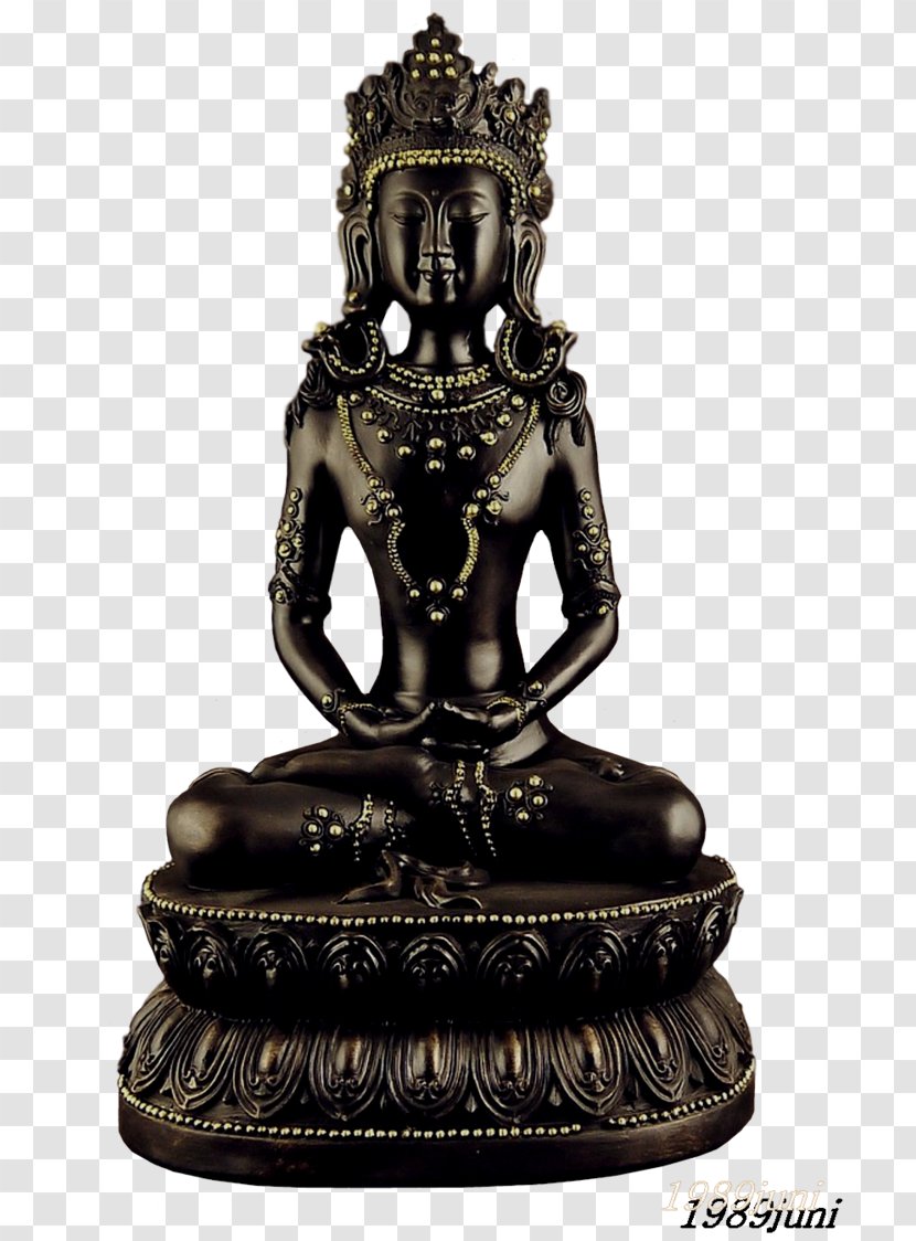 Golden Buddha Buddhism Buddharupa Religion Buddhahood - Buddhanature - Black Gold Transparent PNG