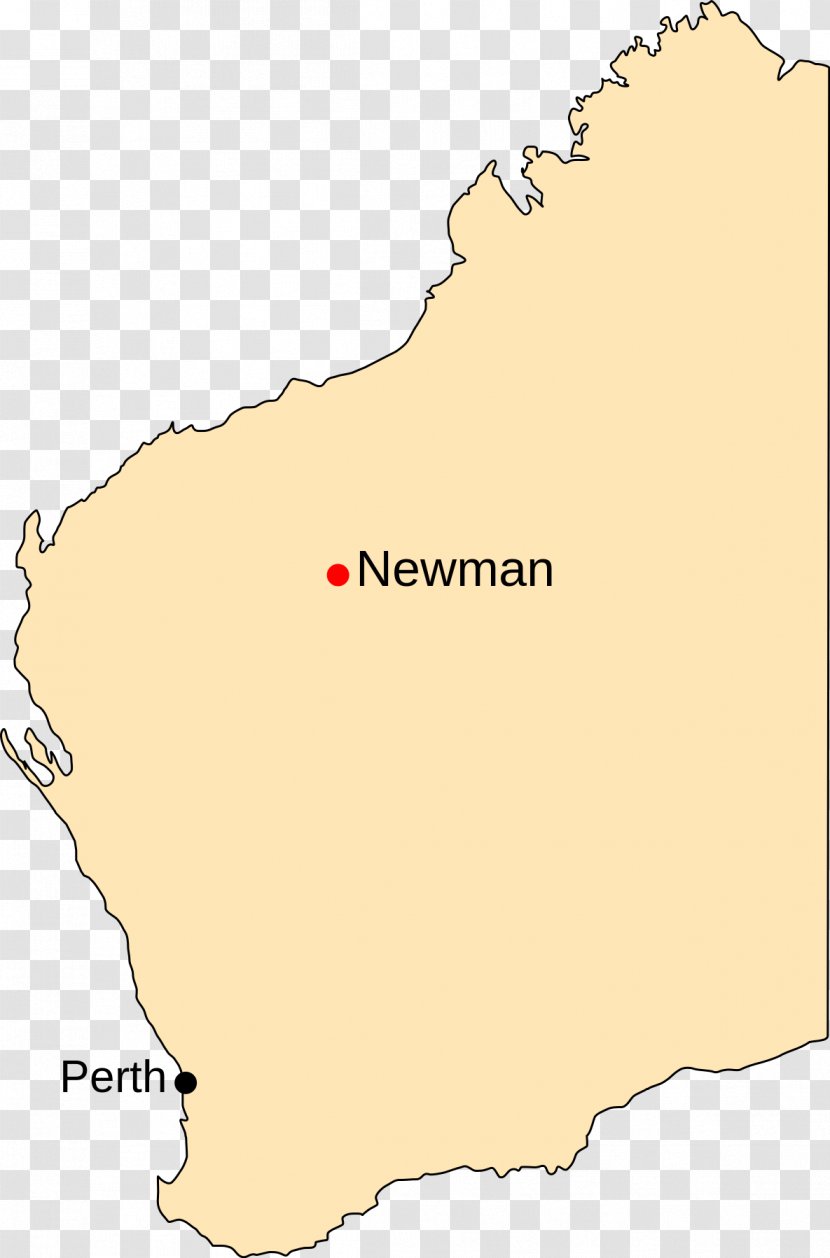 Port Hedland Paraburdoo Newman Locator Map - Wikimedia Foundation Transparent PNG
