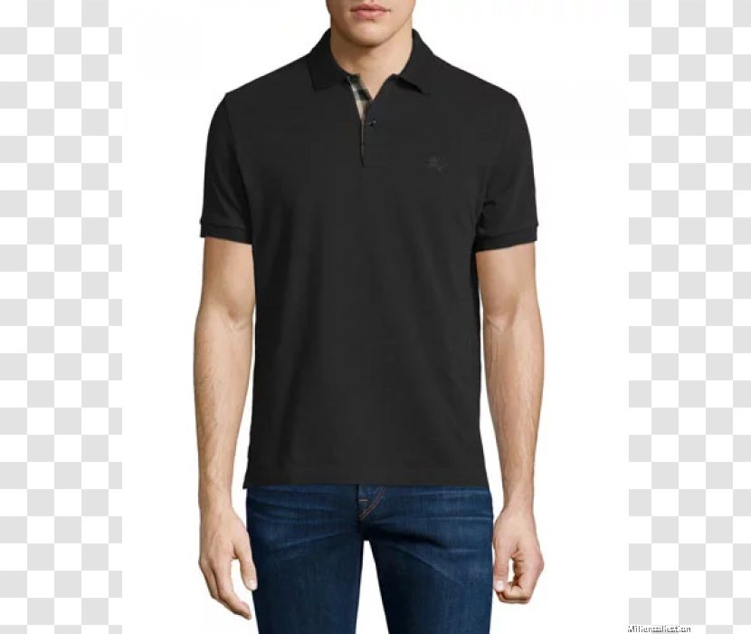 T-shirt Polo Shirt Sleeve Clothing - Black Transparent PNG