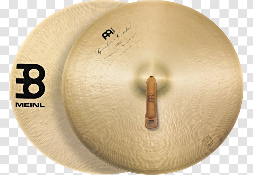 Meinl Medium Symphonic Cymbal Percussion Suspended Drum Kits - Crash - Hi Hat Transparent PNG