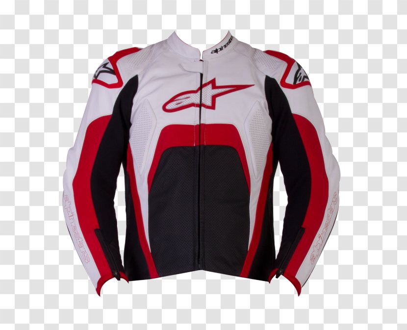 Leather Jacket Motorcycle Sleeve Clothing - Textile Transparent PNG