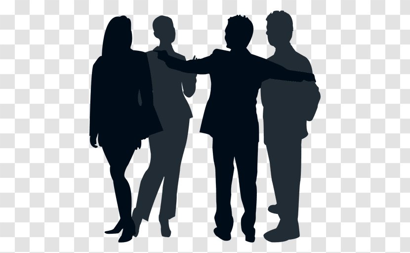 Silhouette - Joint - Group Vector Transparent PNG