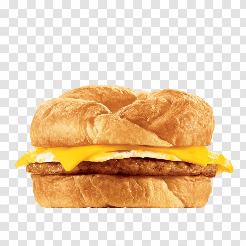 Breakfast Sandwich Cheeseburger Croissant Bacon, Egg And Cheese Ham - Sausage Transparent PNG