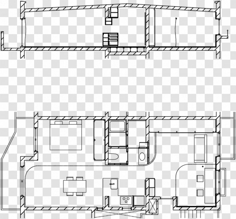 Floor Plan Architecture Engineering Technical Drawing - Flower - Design Transparent PNG