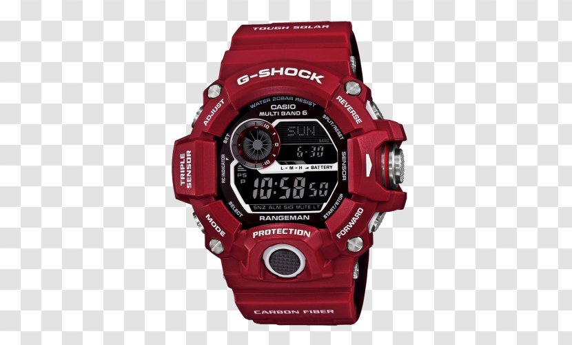 Master Of G G-Shock Solar-powered Watch Casio - Accessory Transparent PNG