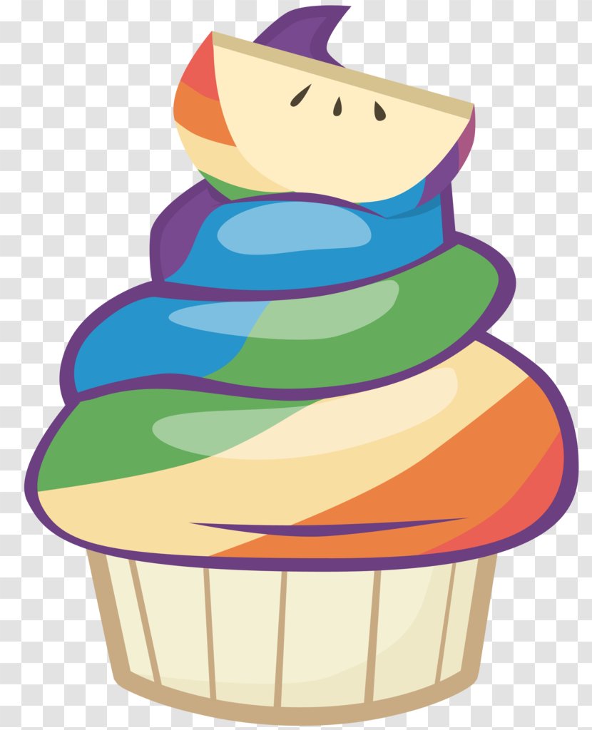 Rarity Applejack Rainbow Dash Cupcake Pony - Ponyville Transparent PNG