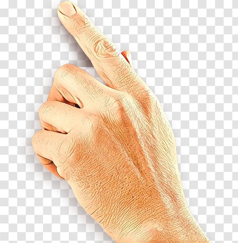 Hand Skin Finger Nail Glove - Cartoon - Thumb Wrist Transparent PNG