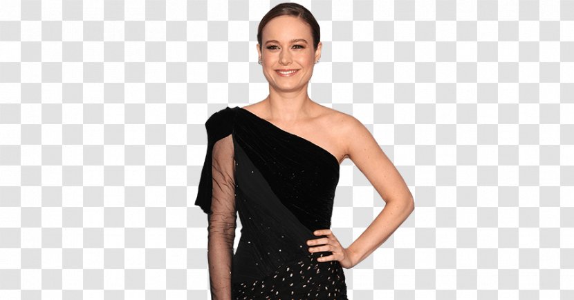 Little Black Dress Sequin Evening Gown - Fashion Model - Brie Larson Transparent PNG