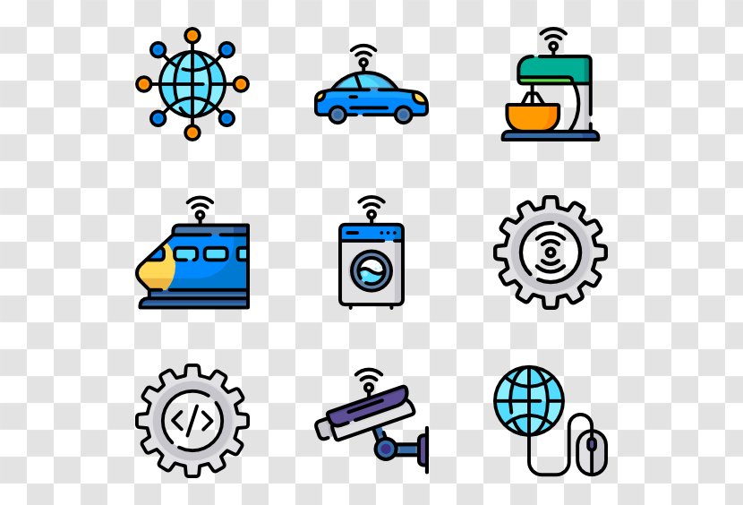 Clip Art - Technology - Internet Of Things Transparent PNG