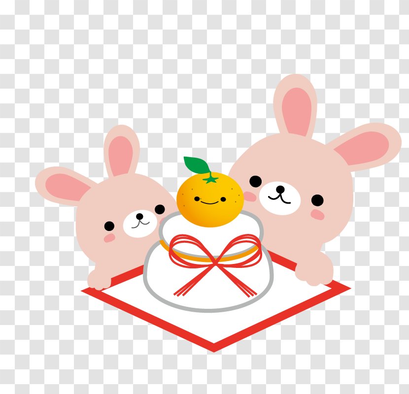 Sekisho Hot Spring Child Care Christmas And Holiday Season Japanese New Year Month - Easter - Bunny Birthday Transparent PNG