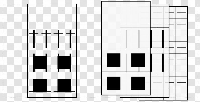 English Tile Structure Entryway Pattern - Area - Monochrome Transparent PNG