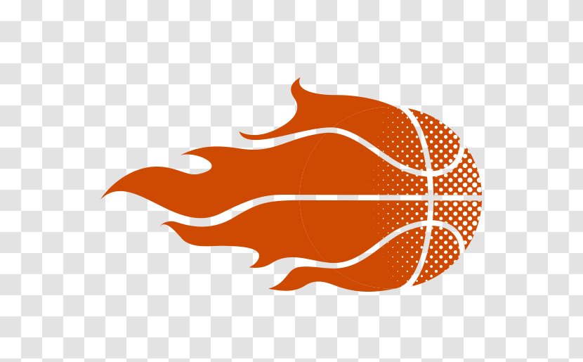 Basketball Logo Sport - Flame Transparent PNG