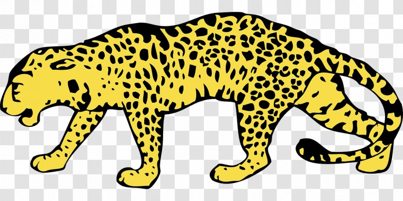 Clip Art Cheetah Openclipart Free Content - Jaguar Transparent PNG