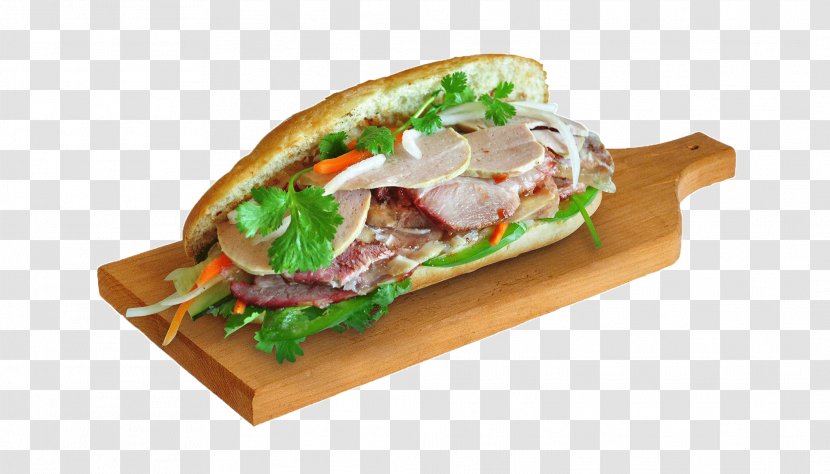 Bánh Mì Meat Bread Fast Food - Menu Transparent PNG