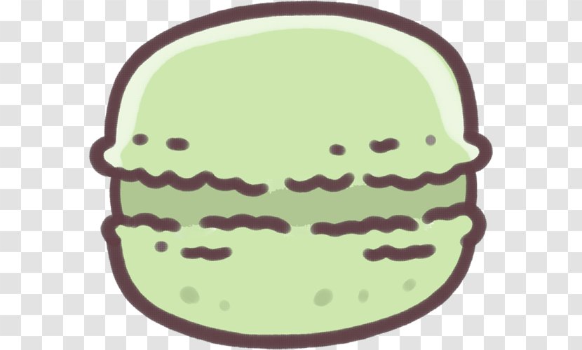 Macaron Macaroon Food Kavaii Praline - Green - Cute Stickers ...