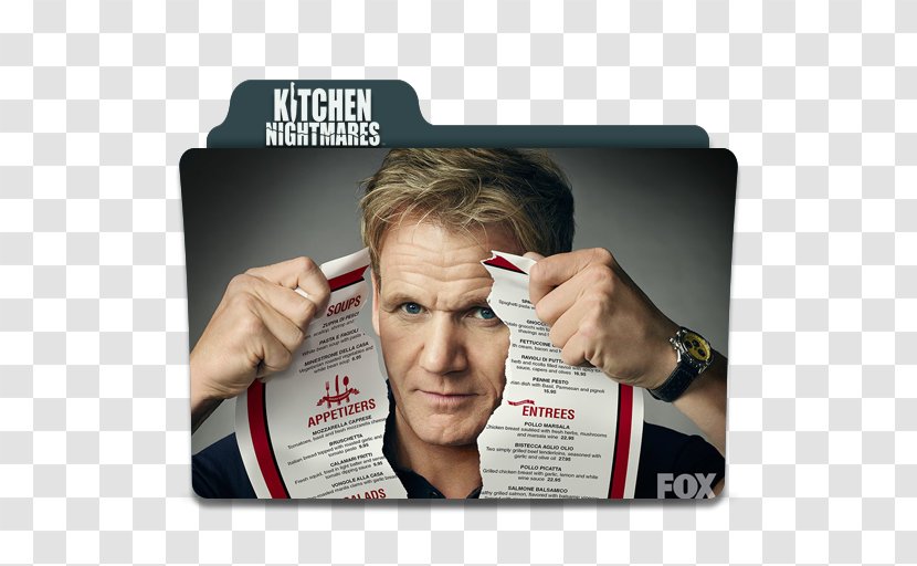Kitchen Nightmares Gordon Ramsay Television Show Reality - Ramsey Transparent PNG
