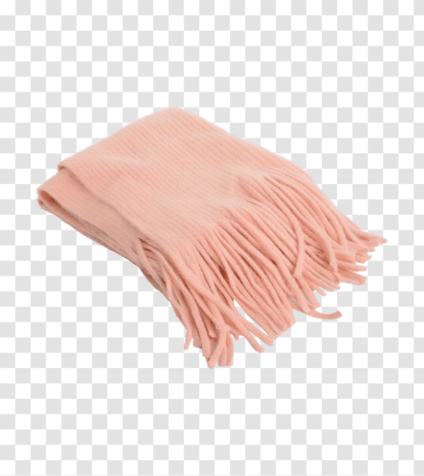 China Pink M Scarf Sleeve - Mink Shawls Transparent PNG