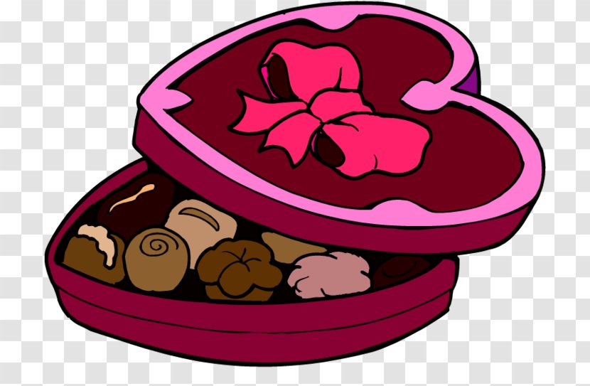 Chocolate Brownie Valentine's Day Candy Clip Art - Hot - Clipart Transparent PNG