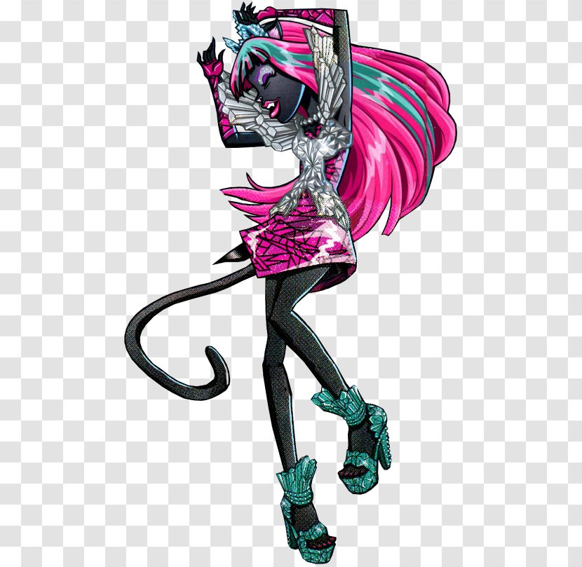 Monster High Friday The 13th Catty Noir Doll Toy - Silhouette Transparent PNG