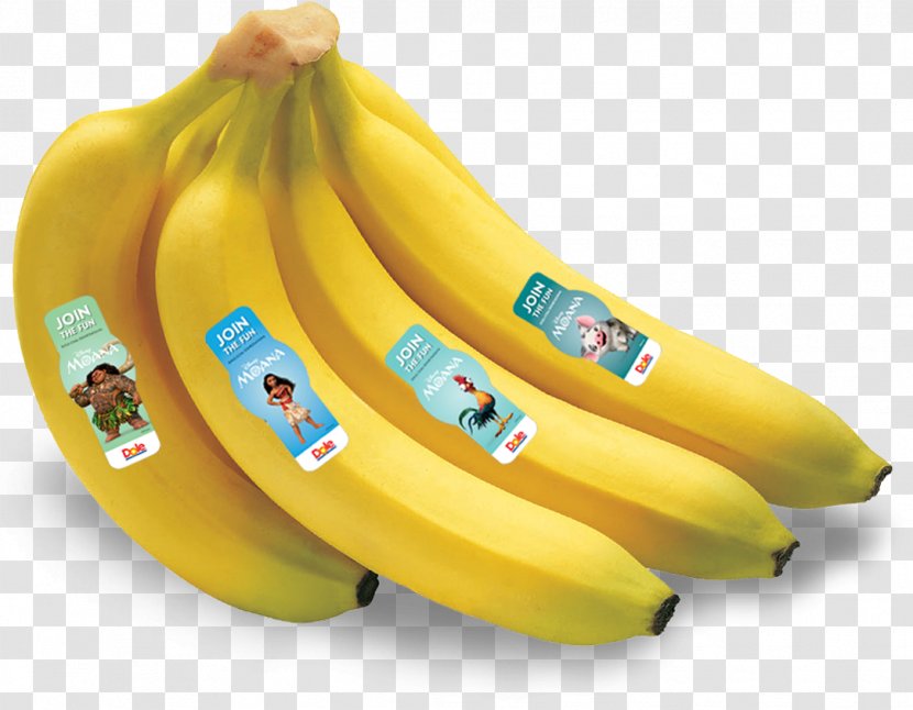 Cooking Banana Dole Food Company Sticker Fruit - Walt Disney - Minced Transparent PNG