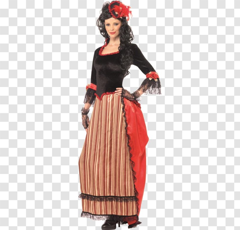 American Frontier Costume Party Woman Cowboy - Adult Transparent PNG