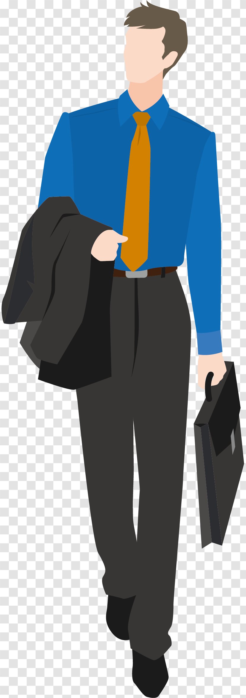 Drawing Download - Professional - Walking Man Transparent PNG