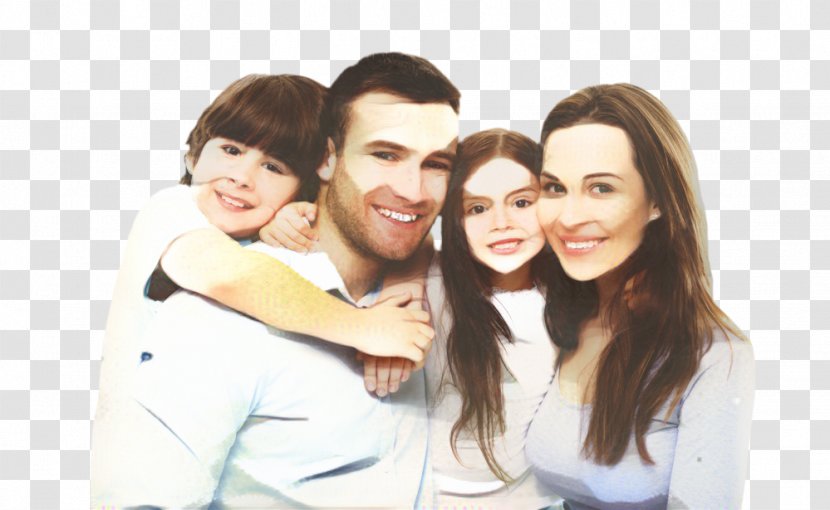 Group Of People Background - Youth - Laugh Family Transparent PNG