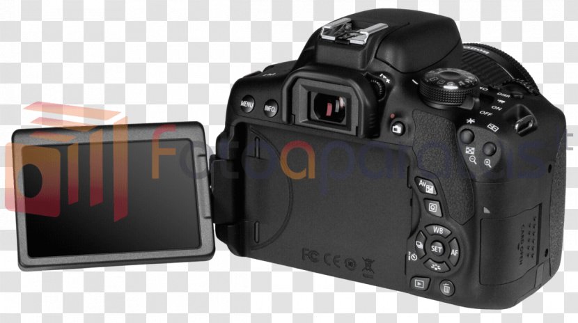 Digital SLR Canon EOS 750D 760D 77D Panasonic Lumix DMC-FZ1000 - Camera - EF-S 18–55mm Lens Transparent PNG