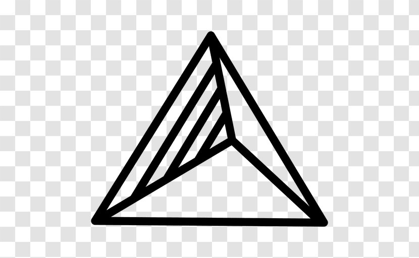 Triangle Logo Geometry Polygon - Product Design - Polygonal Transparent PNG