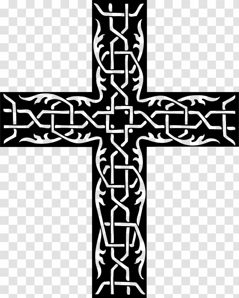 Line White - Cross Design Transparent PNG