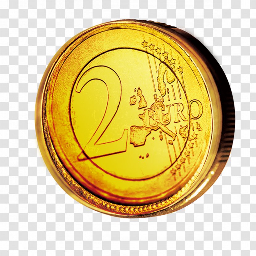 Coin Euro Mortgage Loan Money - Currency - Coins Transparent PNG