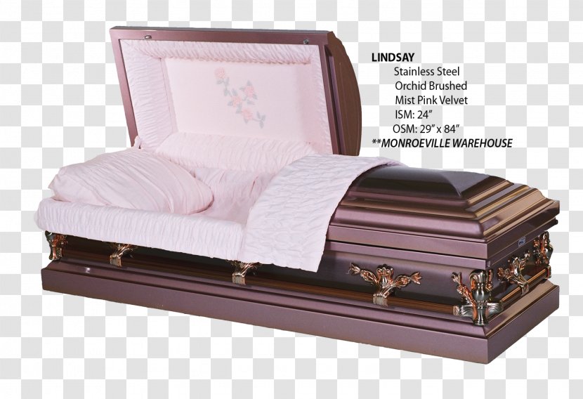 Coffin Copper Wood Batesville Casket Company Bronze - Cremation Transparent PNG