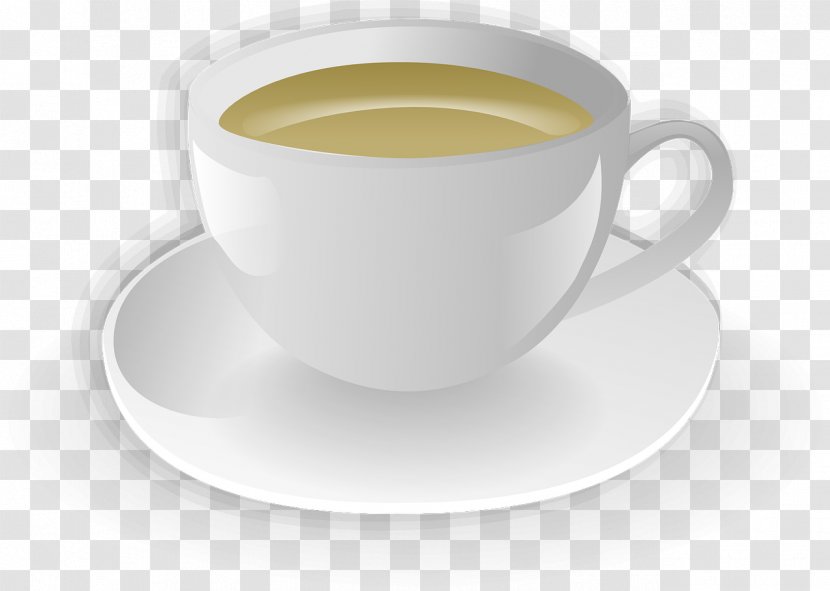 Coffee Cup Espresso Tea Clip Art - Cafe Au Lait Transparent PNG