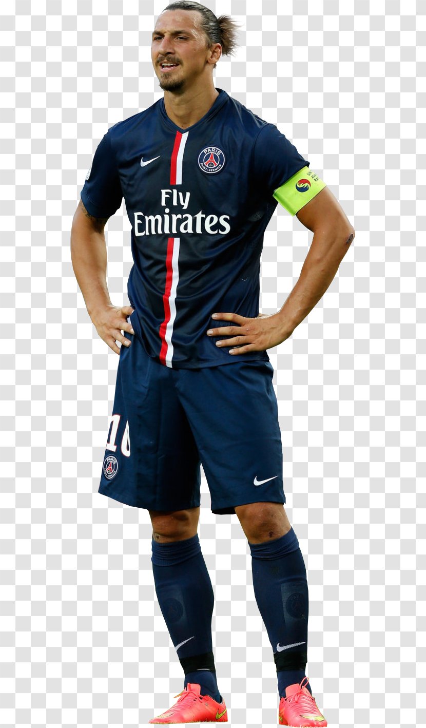 Zlatan Ibrahimović Paris Saint-Germain F.C. Manchester United Football Player Jersey Transparent PNG