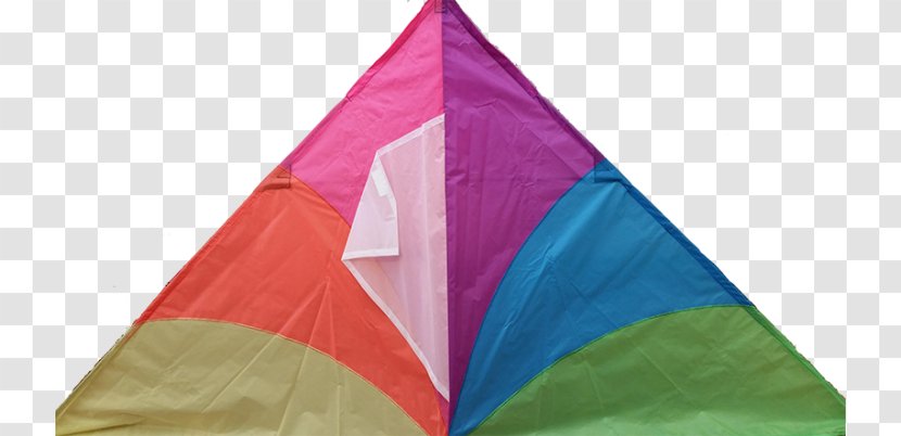 Triangle Textile Pink M Tent Google Play - Decoration Wind Transparent PNG