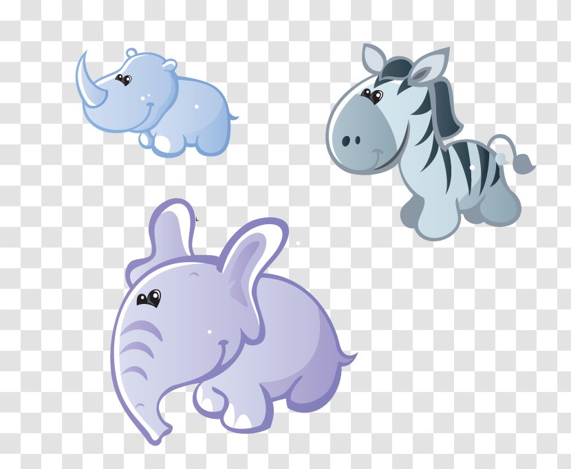Cartoon Cute Animals: How To Draw The Most Irresistible Creatures On Planet Spelling For Children Wall Decal - Hippo Zebra Elephant Transparent PNG