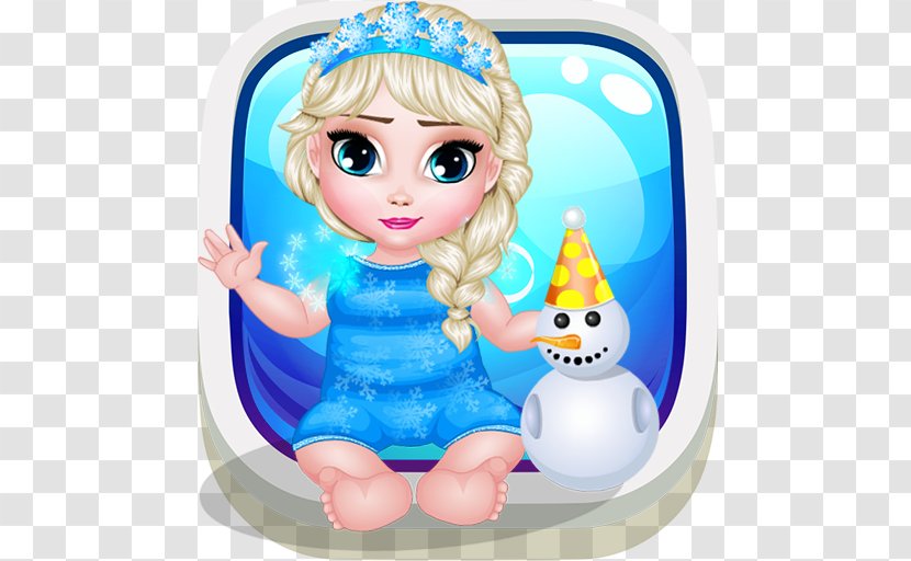 Disney Frozen Baby Elsa Doll Hazel Newborn 2 Games Transparent PNG