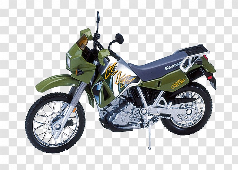 Motorcycle Kawasaki KLR650 Welly Die-cast Toy Z1000 - Vehicle Transparent PNG