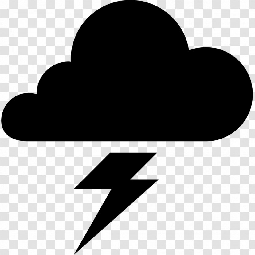 Thunderstorm Cloud Lightning - Shape - Thunder Transparent PNG