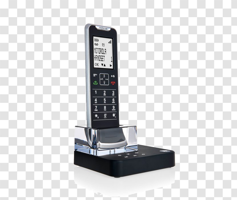 Cordless Telephone Digital Enhanced Telecommunications Motorola Mobile Phones - Smartphone - Answering Machine Transparent PNG