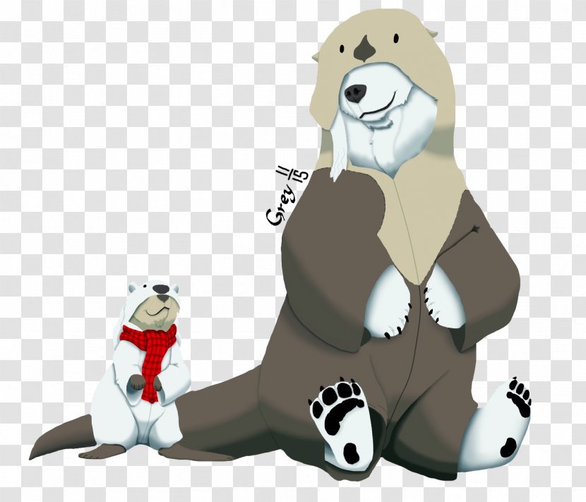 Vertebrate Dog Mammal Carnivora Canidae - Cartoon - Polar Bear Transparent PNG