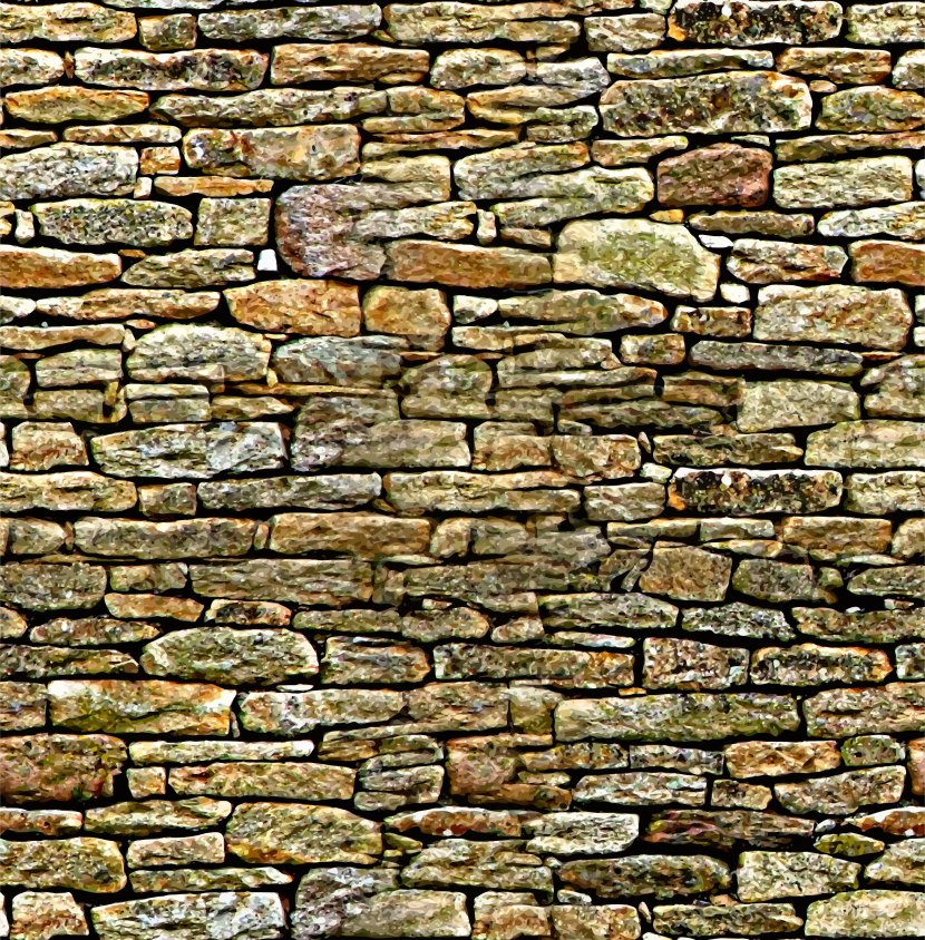 Stone Wall Brick Clip Art - Brickwork Transparent PNG